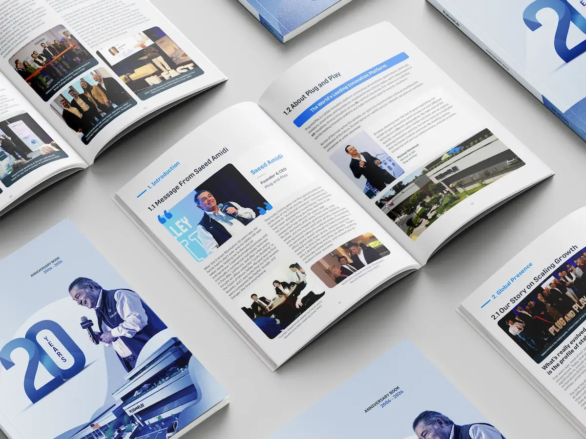 20-Year Anniversary Book Mockup